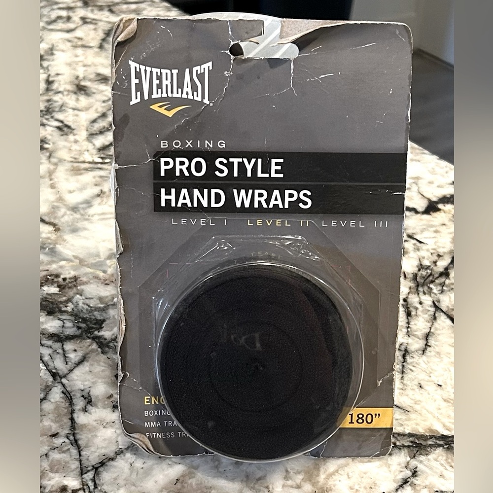 Everlast Pro style hand wraps